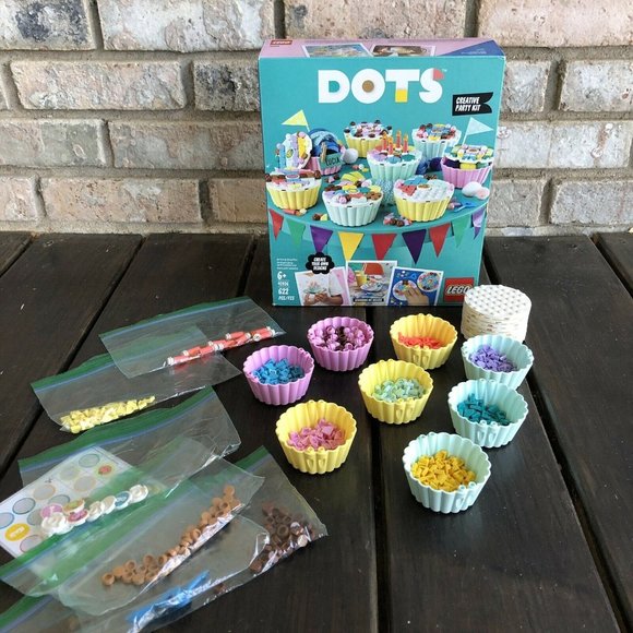 Lego Other - LEGO DOTS Creative Party Kit 41926 DIY Craft Decorations Kit 99% Complete